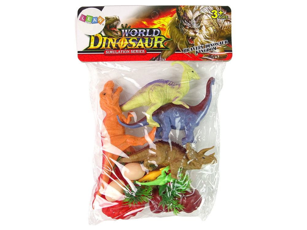 Set of Dinosaur Figures with Accessories 15 Pieces