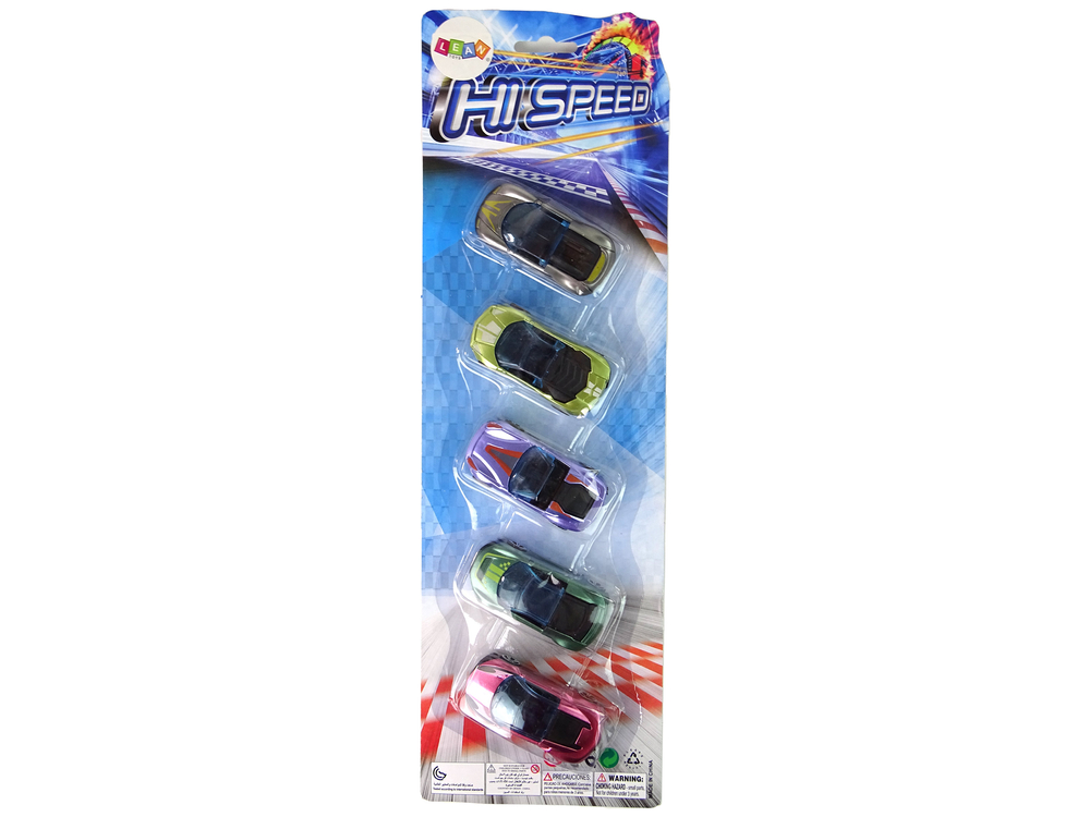 Set of Vehicles Colorful Springs 5 pcs