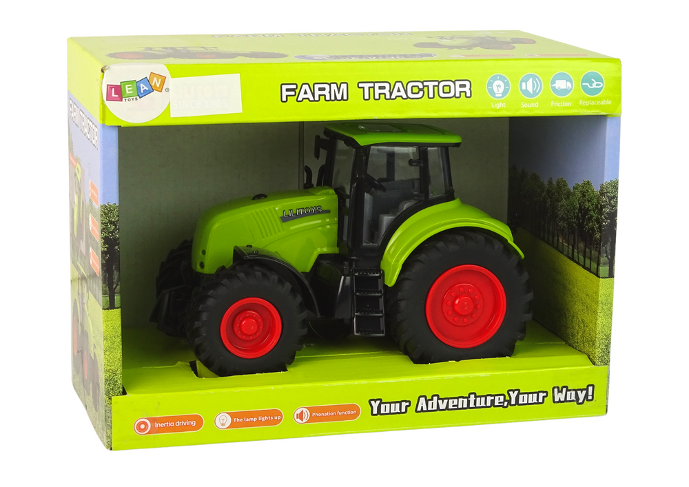 Tractor Agricultural Machine Green Tractor Sound Light