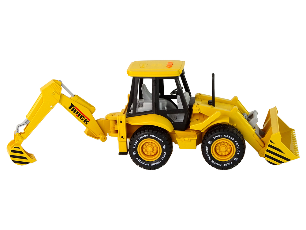 Excavator Tractor With Friction Drive Sound Yellow