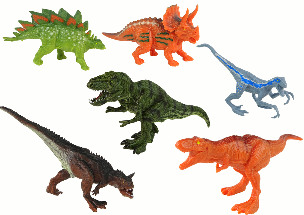 Helicopter Dinosaurs Vehicle Set 8 Colorful Pcs