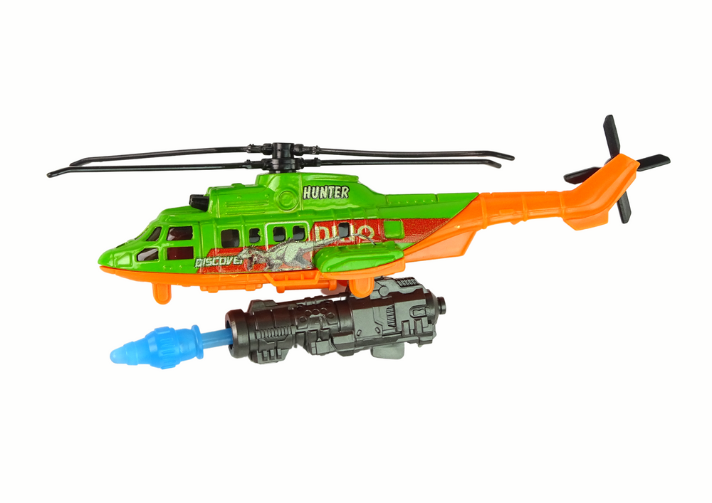 Helicopter Dinosaurs Vehicle Set 8 Colorful Pcs