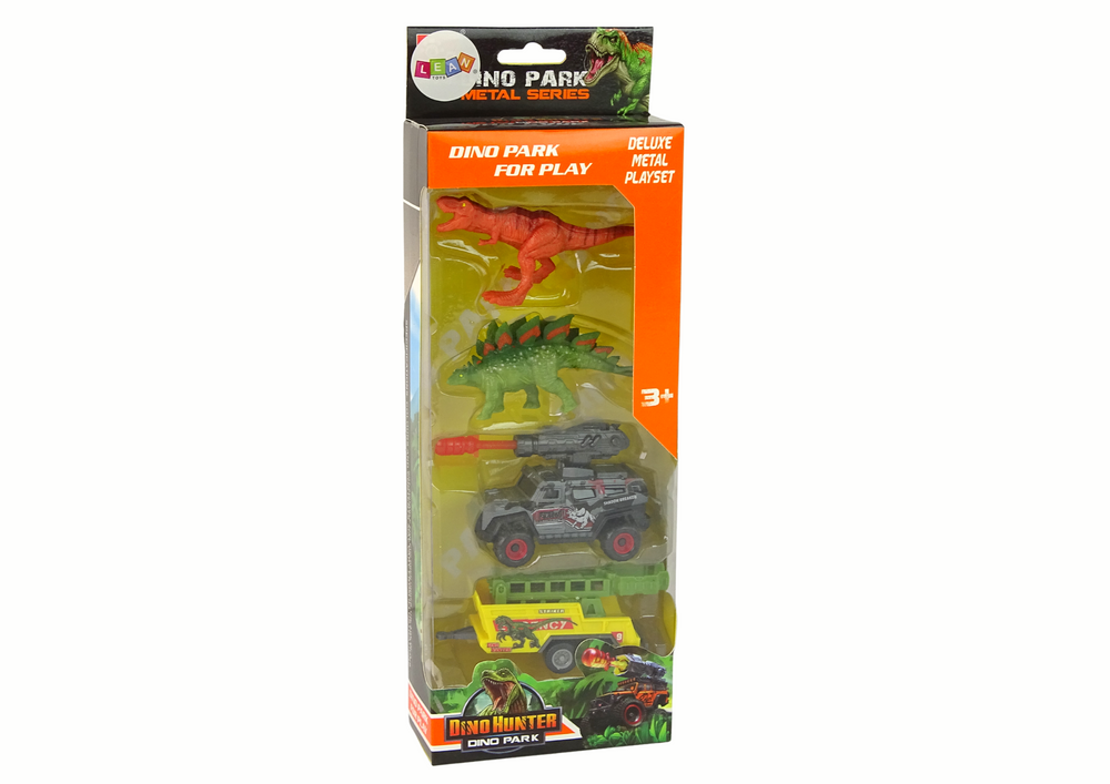 Dinosaurs Set Auto Rocket Trailer