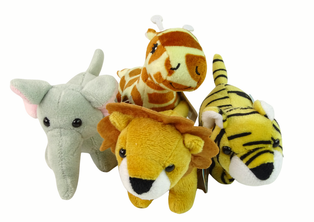 Mini Plush Animal 4 Models