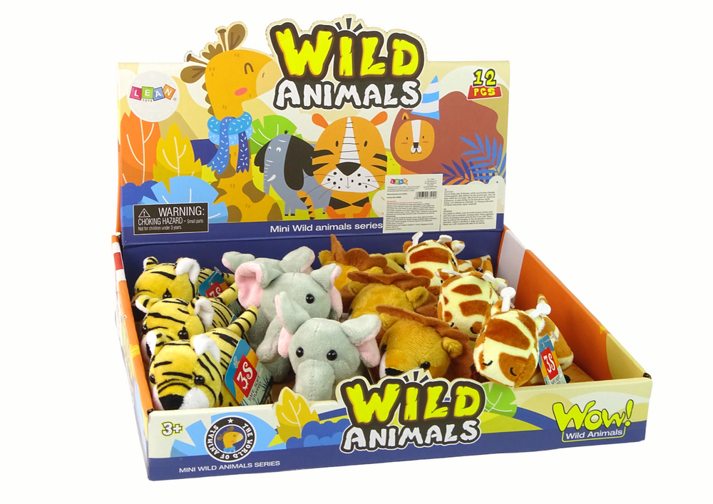 Mini Plush Animal 4 Models