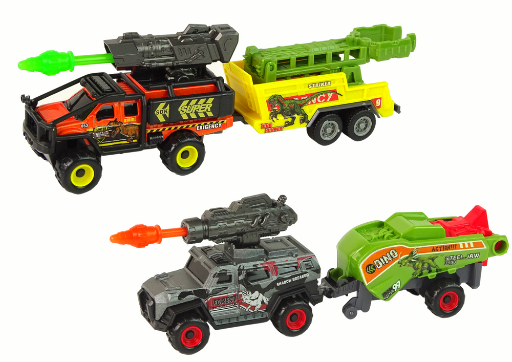 Helicopter Dinosaurs Vehicle Set 6 Colorful Pcs