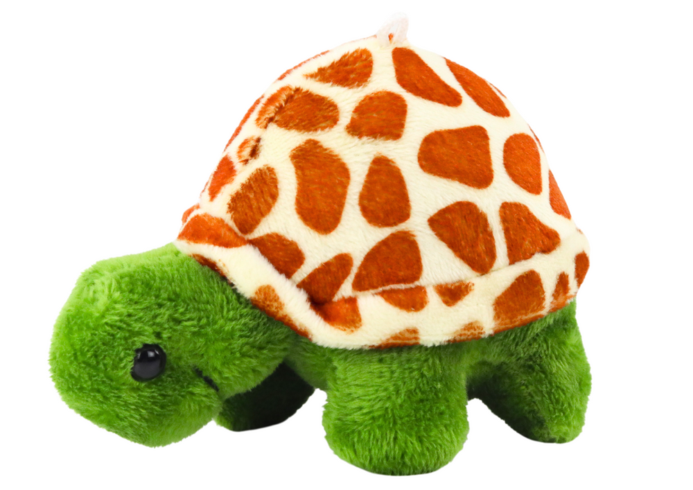 Plush Turtle 10 cm Brown Mascot Keychain