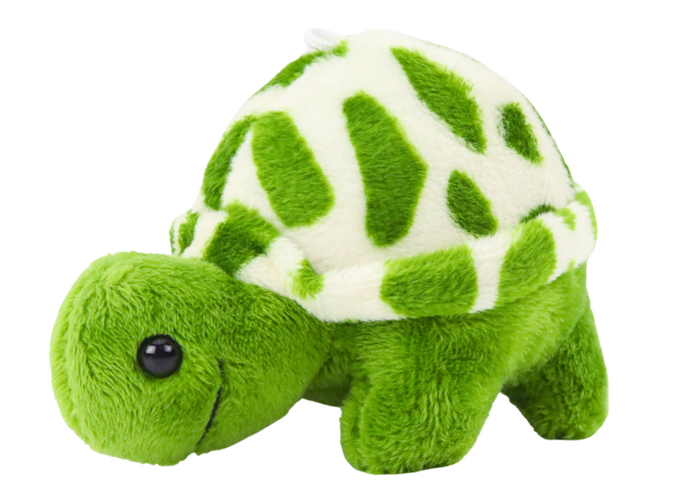 Plush Turtle 10 cm Green Mascot Keychain