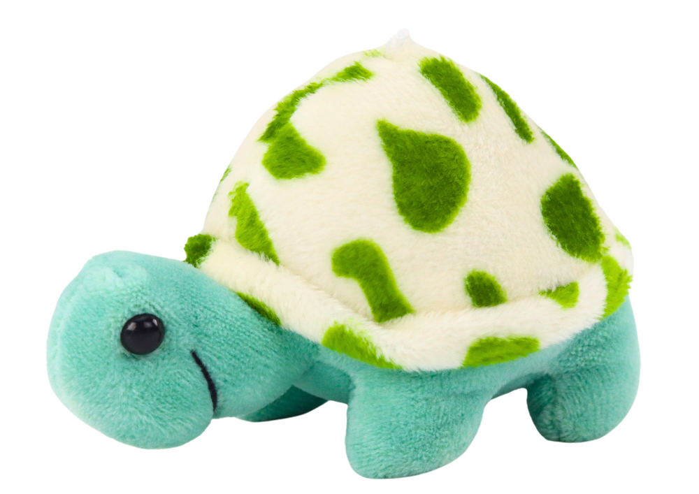 Plush Turtle 10 cm Blue Mascot Keychain