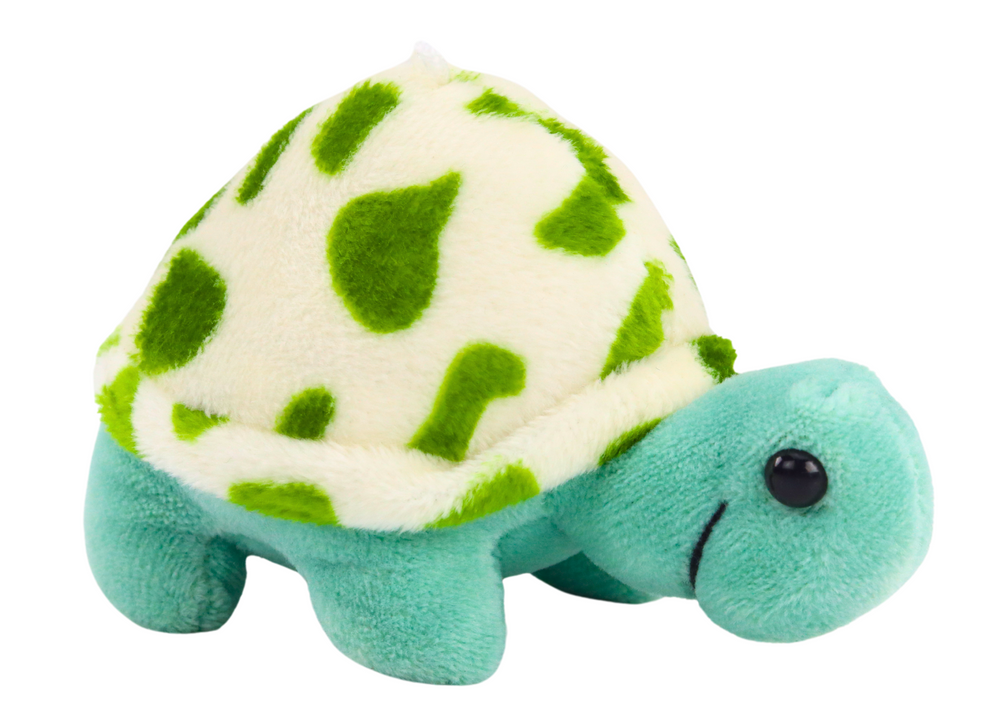 Plush Turtle 10 cm Blue Mascot Keychain