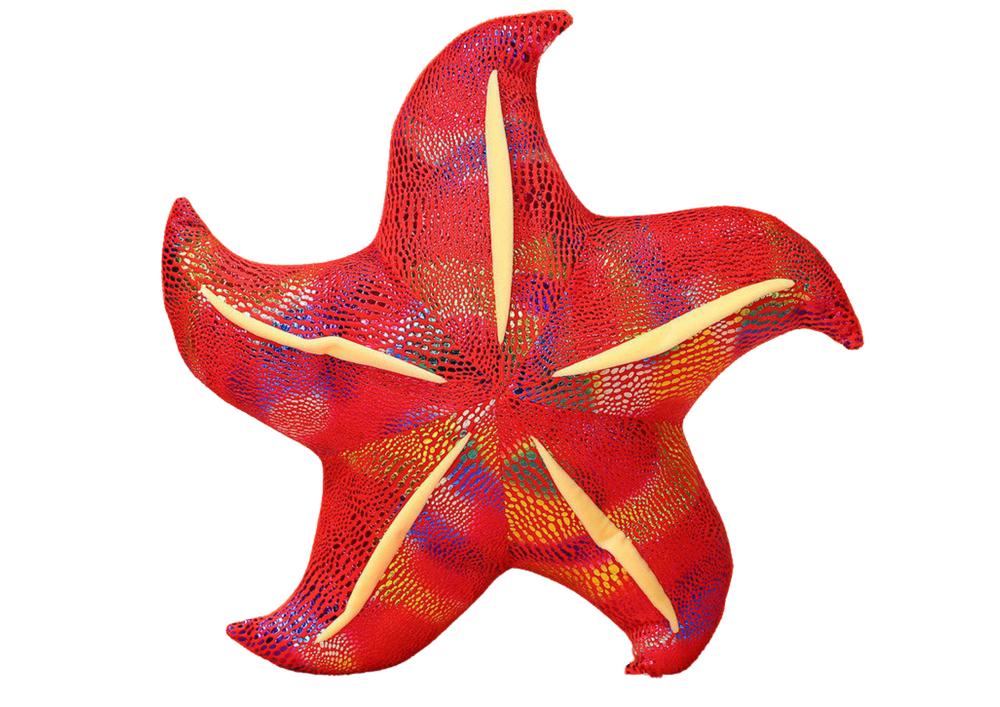 Mascot Plush Starfish Red Pillow 20 cm