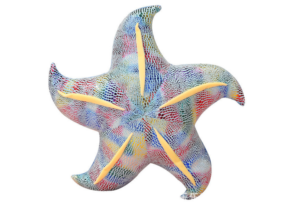 Mascot Plush Starfish Blue Pillow 20 cm