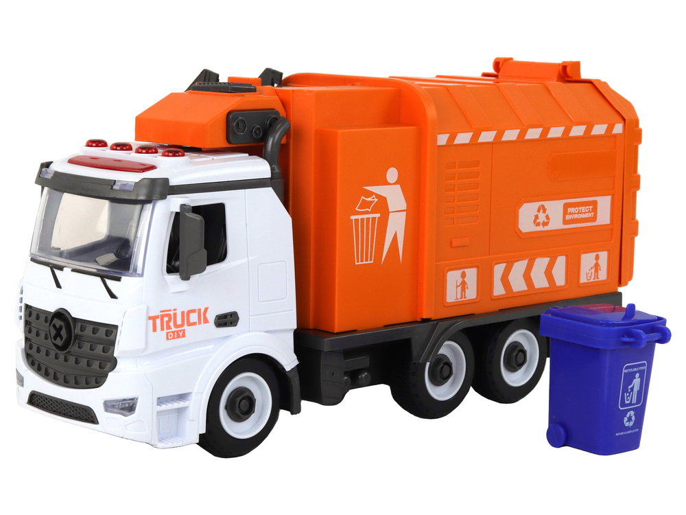 Garbage Truck Sorter Segregation DIY Kit Screwdriver Sound