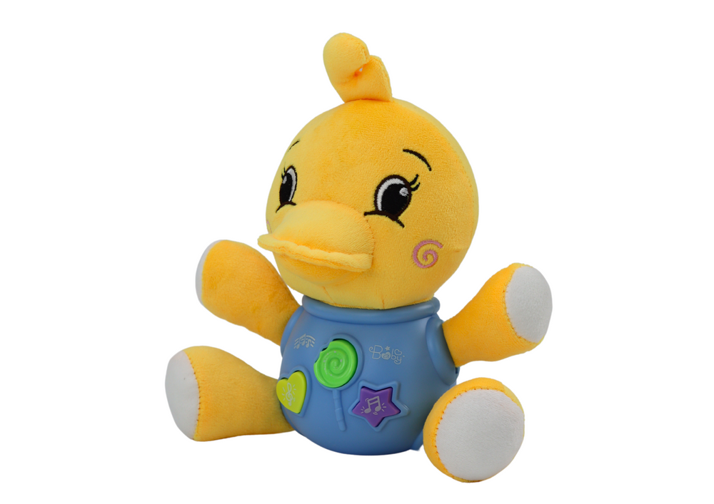 Plush Duck Interactive Plush Yellow Playing 19 cm