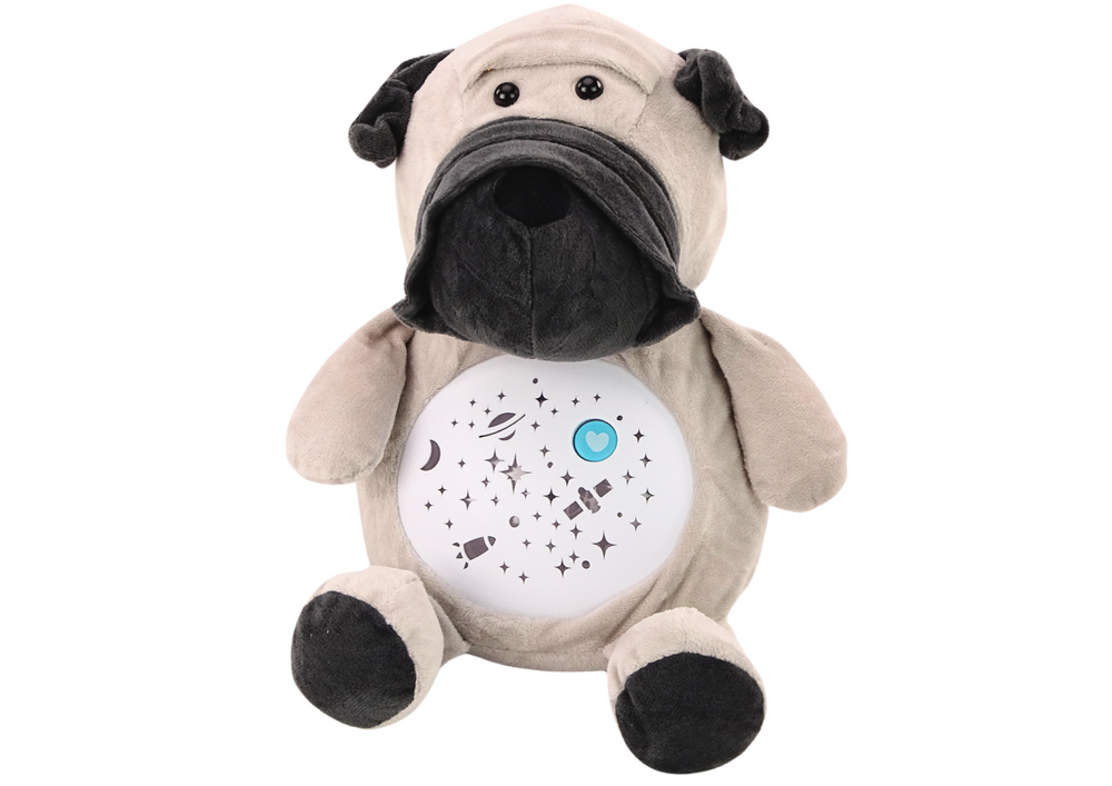 Teddy Bear Sleeping Lights Sounds Night and Day Mode Dog