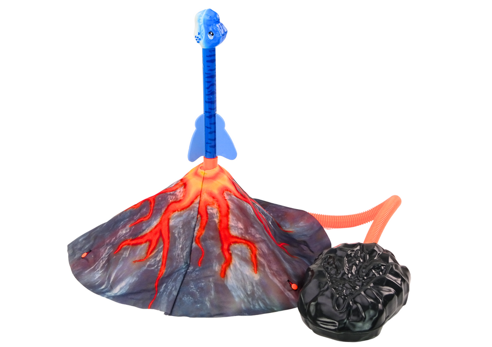 Dinosaurs Volcano Adjustable Rocket Launcher Game Set