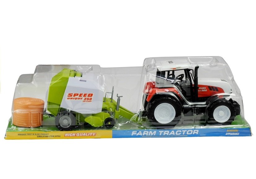 Giant Realistic Tractor with Trailer 65cm