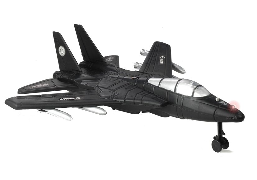 Jet Fighter Military Aircraft with Sounds & Lights