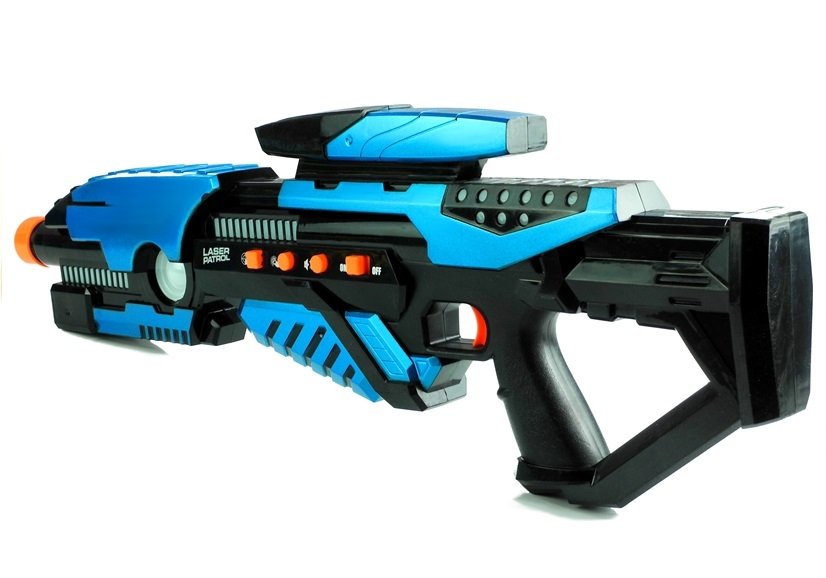 Super Space Gun Laser Patrol Pistol