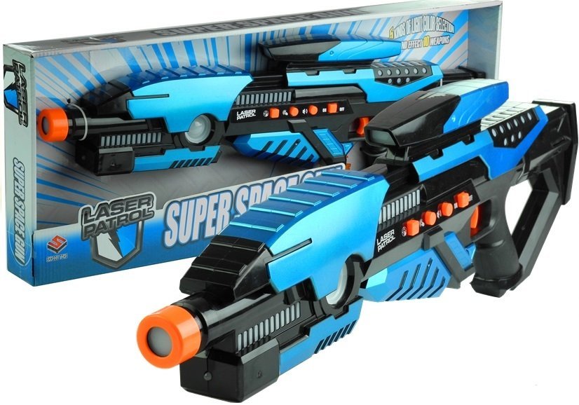 Super Space Gun Laser Patrol Pistol