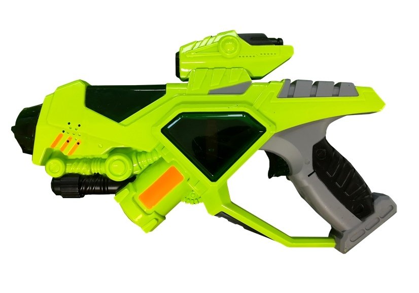 Space Weapons Laser Pistol Light Saber Mask Green