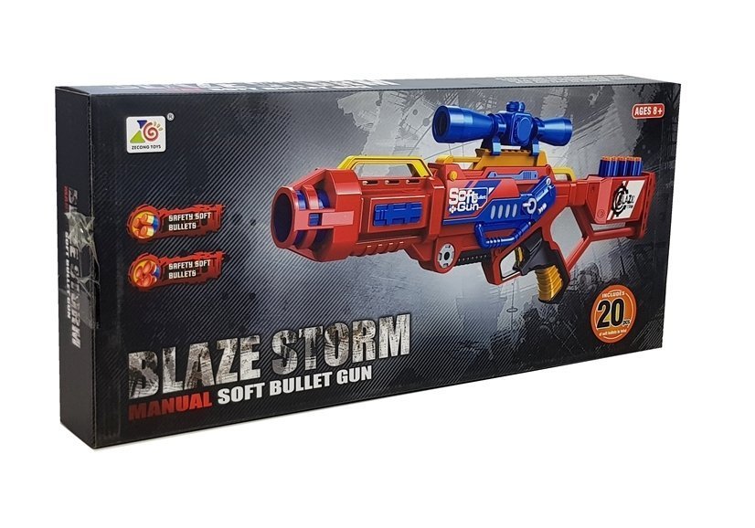 Foam Bullet Gun 20 pcs