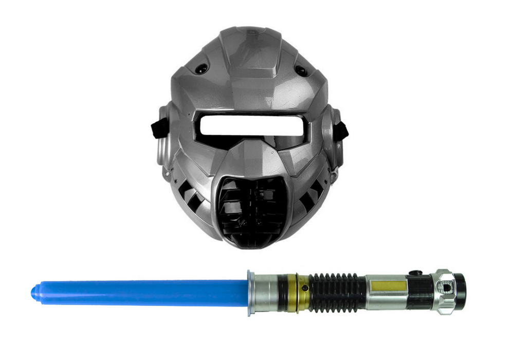 Lightsaber Gun Mask Space Warrior