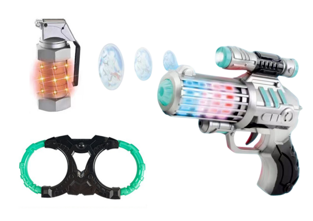 Lightsaber Gun Mask Space Warrior