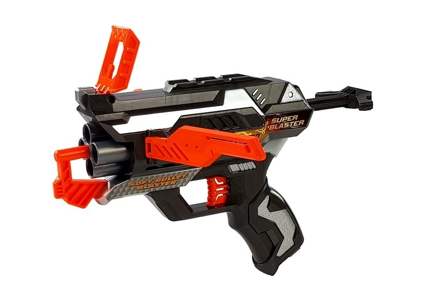 Expandable Foam Bullets Gun with Mask