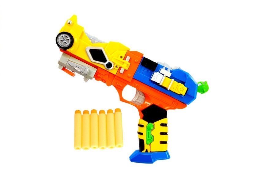 Foam Arrow Robot Gun with Mask