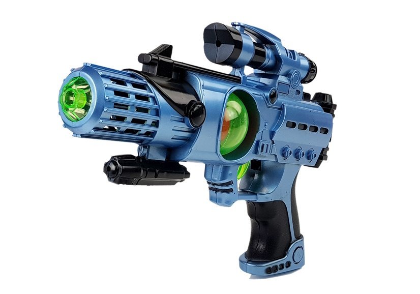 Set of Laser Gun Cosmos Warrior Mask