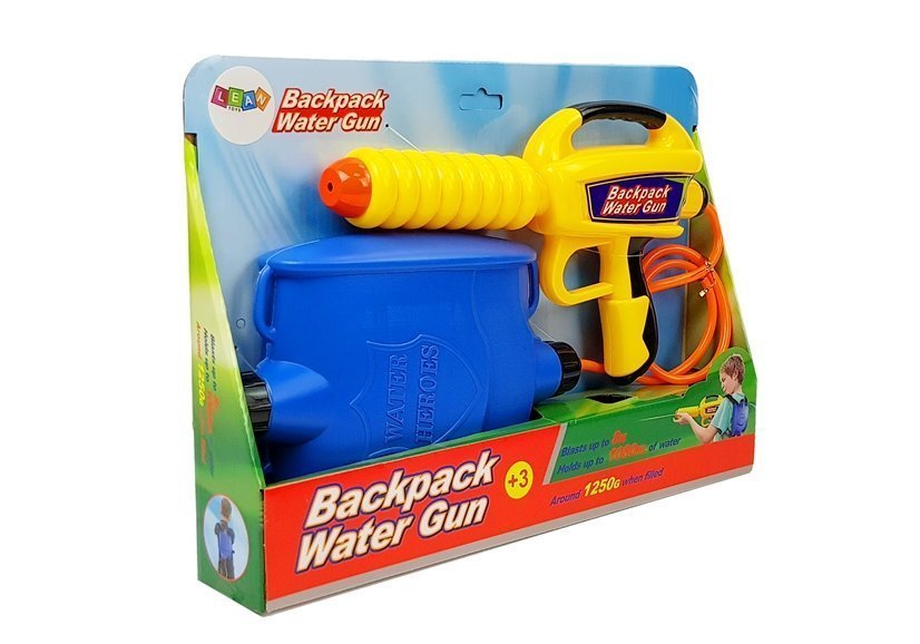 Water Gun with 1080 ml Reservoir Yellow-Blue