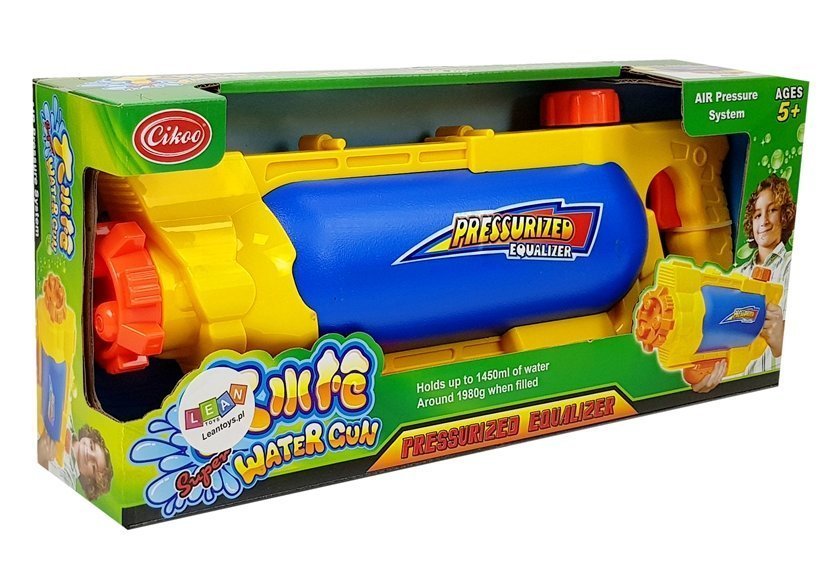 Water Gun  1450 ml Yellow- Blue