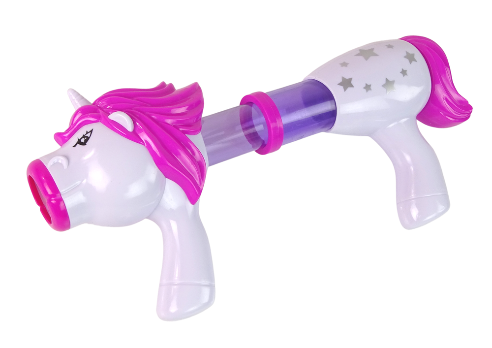 Soft Ball Launcher Gun Unicorn Blue