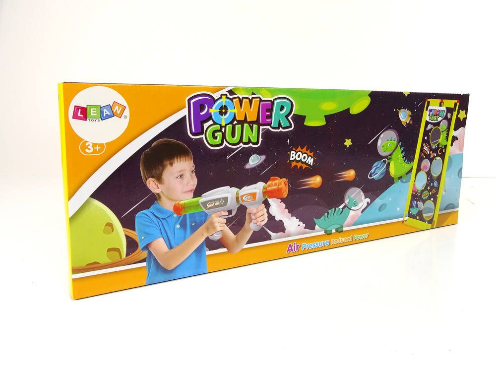 Target Game Gun Foam Balls Board