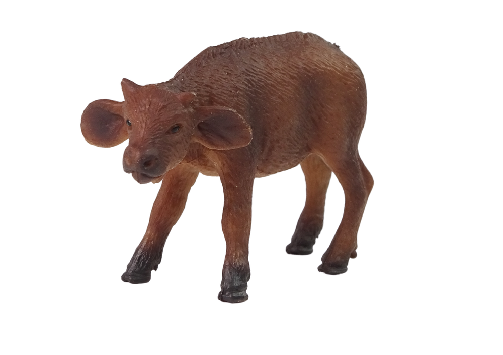 Figurine Buffalo Calf African Zoo Animals