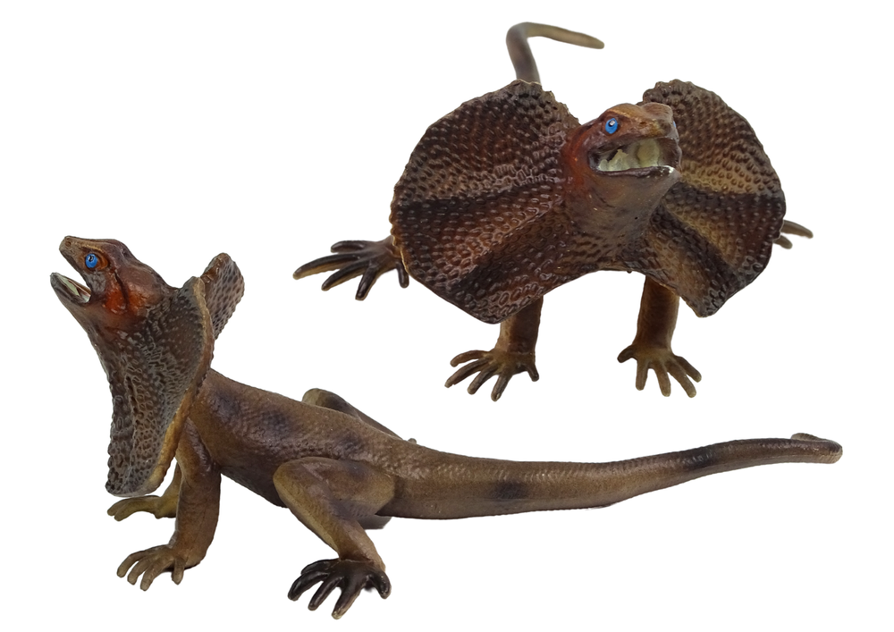 Collector's Figurine of a Collared Agama Animals of the World