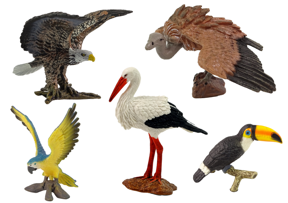 Birds of the World Figure Set