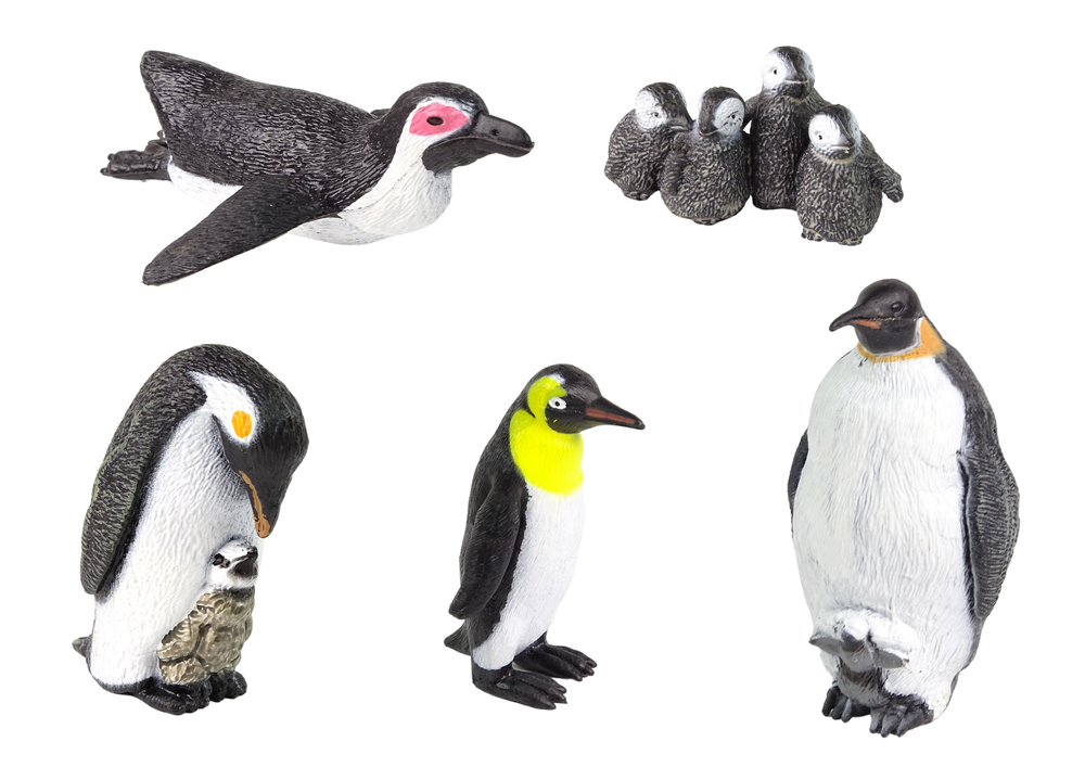 Large Set of 12 Figures Animals of the Arctic Circle Polar Circle Animals