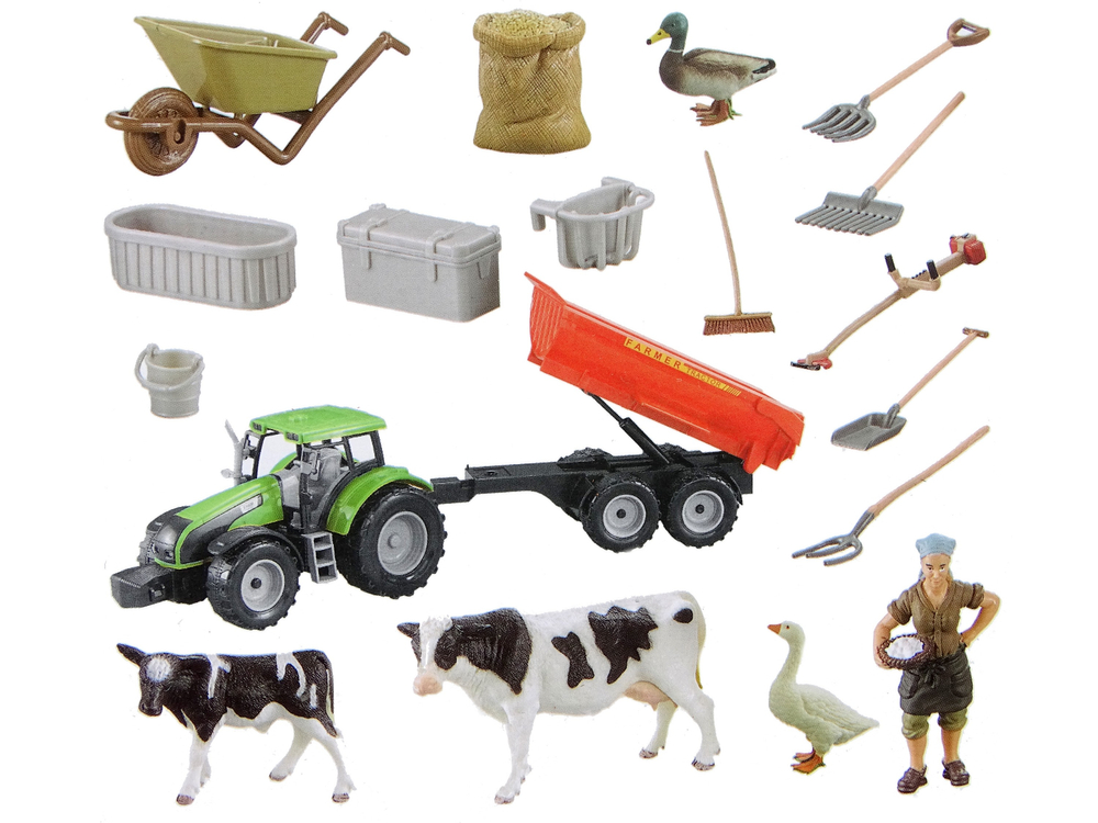 DIY Farm Kit High Fence Animals Cow Duck