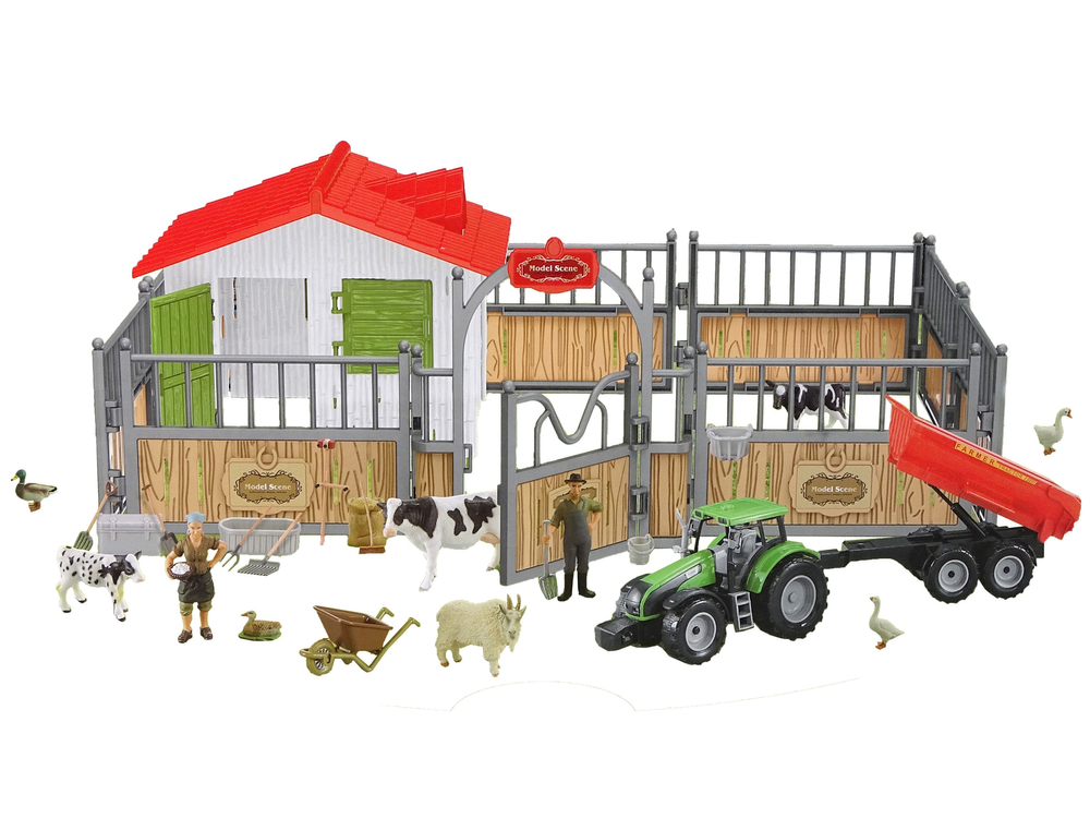 DIY Farm Kit High Fence Animals Cow Duck