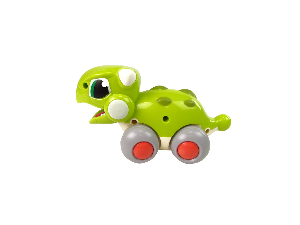 Dinosaur On Wheels Green Figure