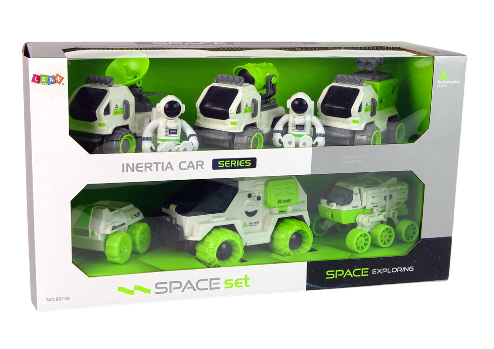 Space Vehicle Set 6in1 Rover Satellite For Kids