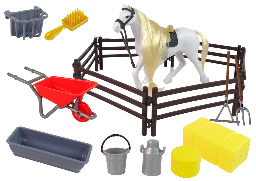 Horse figurine Combing Horse Homestead Accessories