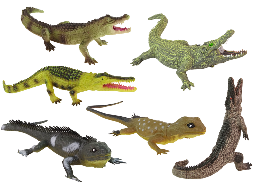 Reptile Amphibian Figure Set Accessories 22 pcs.