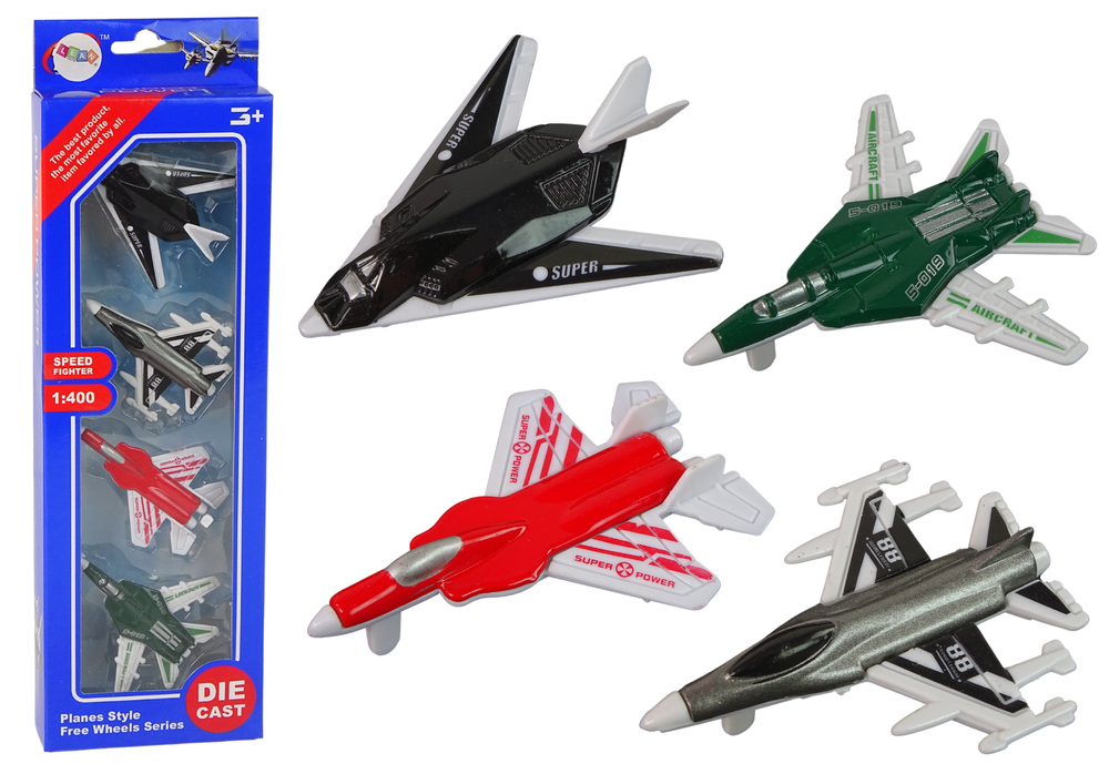 Planes Jet Set 1:400 4 pcs