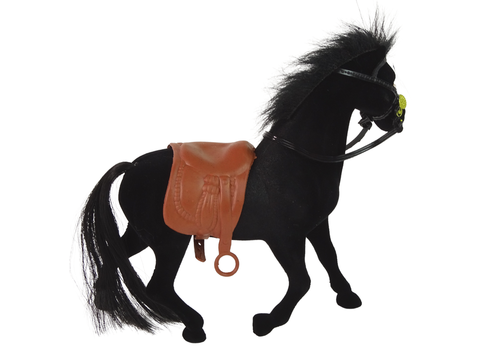 Velvet Horse figurine Black