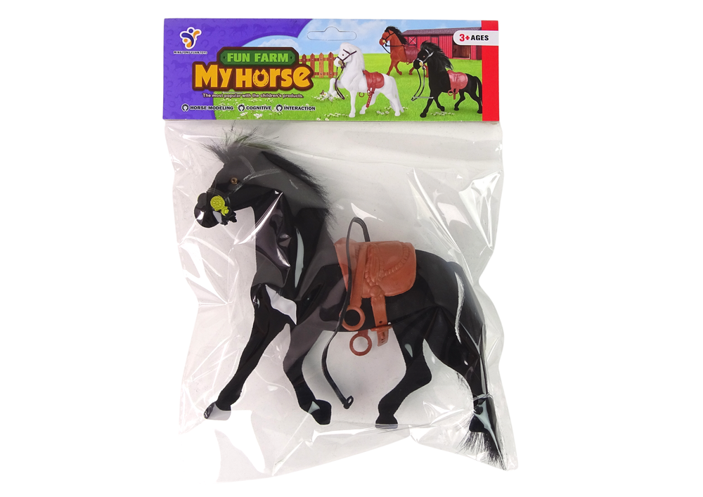 Velvet Horse figurine Black