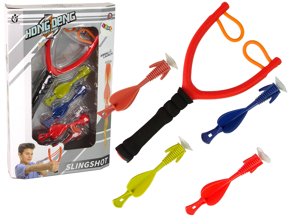 SLINGSHOT slingshot  Long range arrow launcher !