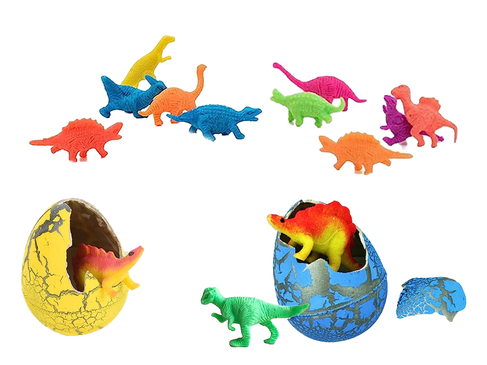 Hatching Magic Dinosaur Egg Growing 4 cm Colors.